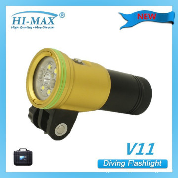 2015 New arrival Super bright Rechargeable spot/ flood led dive light